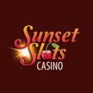 Casino de machines à sous au coucher du soleil